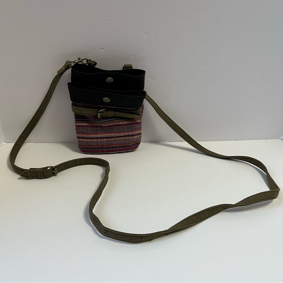 ROXY boho Crossbody Mini multicolored purse bohemian - Picture 4 of 14